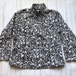 Coldwater Creek Fleece Half Zip Pullover